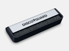 Detail van de Discoguard carbonfiber platenborstel