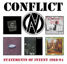 Conflict – Statements of Intent 1988-94 cd