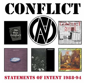 Conflict – Statements of Intent 1988-94 (5CD)