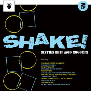 Various Artist – Shake! Sixties Brit Mod Nuggets (2LP Vinyl)