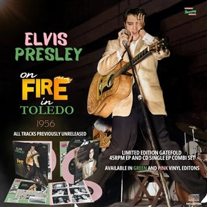 Elvis Presley – On Fire in Toledo – 1956 vinyl