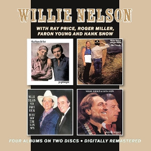 Willie Nelson – San Antonio Rose (mit Ray Price) / Old Friends (mit Roger Miller) / Funny How Time Slips Away (mit Faron Young) / Brand On My Heart (mit Hank Snow) (2CD)