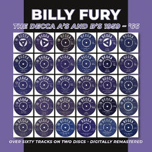 Fury, Billy – The Decca A's and B's 1959 - '66 cd