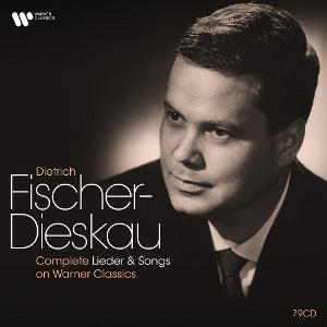 Dietrich Fischer-Dieskau – Lieder & Songs complets sur Warner Classics (79 CD, coffret)