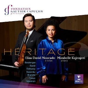 Moncado, Elias David & Mirabelle Kajenjeri – Heritage - Fondation Gautier Capucon 2026 cd