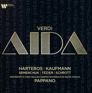 Anja Harteros & Jonas Kaufmann & Antonio Pappano & Orchestra dell'Accademia Nazionale di Santa Cecilia – Verdi: Aida (2CD)
