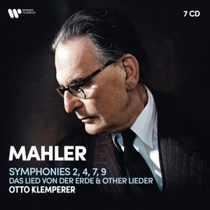 Otto Klemperer – Mahler: Sinfonien Nr. 2, 4, 7, 9, Das Lied von der Erde & weitere Lieder (7 CDs, Boxset)