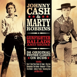 Johnny Cash & Marty Robbins – Skytterballader & mere (2 CD)
