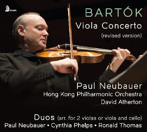 Neubauer, Paul – Bartok: Viola Concerto (Revised Version), Duos (Arr. P. Bartok) cd