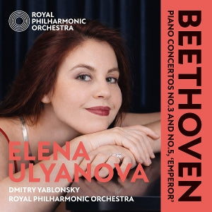 Elena Ulyanova & Royal Philharmonic Orchestra & Dmitry Yablonsky – Beethovens klaverkonsert nr. 3 og nr. 5, 'Kejseren' (1 CD)