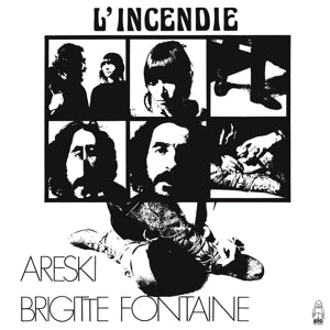 Areski & Brigitte Fontaine – L'incendie (1LP, Coloured Vinyl)