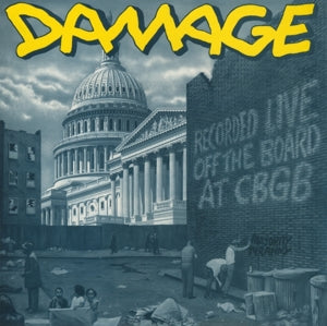 Damage – Recorded Live Off the Board At Cbgb vinyl