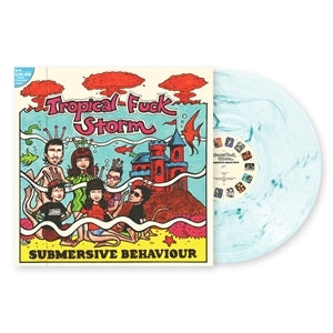 Tropical Fuck Storm – Submersive Behaviour (Aqua Blue Clear Swirl) (1LP, Coloured Vinyl)