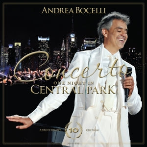 Bocelli, Andrea – Concerto: One Night In Central Park - 10th Anniver cd