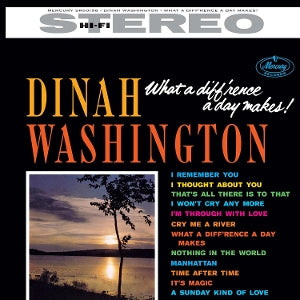 Washington, Dinah – What a Diff'rence a Day Makes! vinyl