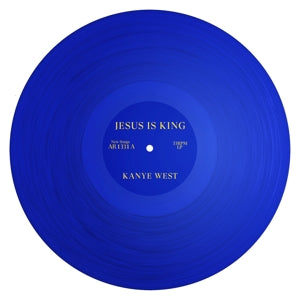Kanye West – Jesus is King (1LP, durchscheinendes blaues Vinyl)