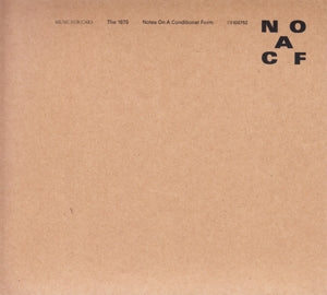 The 1975 – Notes On a Conditional Form (1CD)