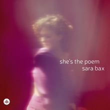 Bax, Sara – She's the Poem cd