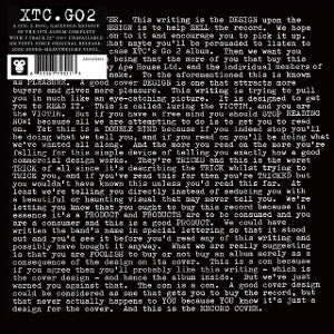 Xtc – Go2 vinyl