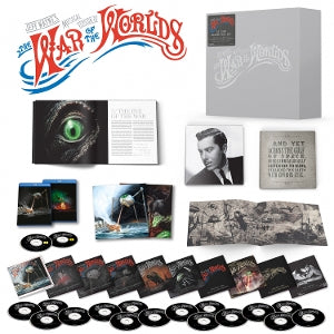 Jeff Wayne – Version musicale de Jeff Wayne de La Guerre des Mondes (18 CD, coffret, réédition)