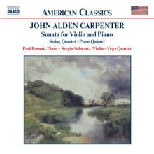 Carpenter, J.A. – Sonata For Violin & Piano cd
