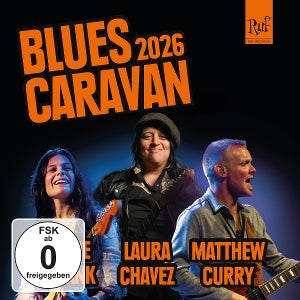 Elise Frank & Laura Chavez & Matthew Curry – Blues Caravan 2026 (2CD)