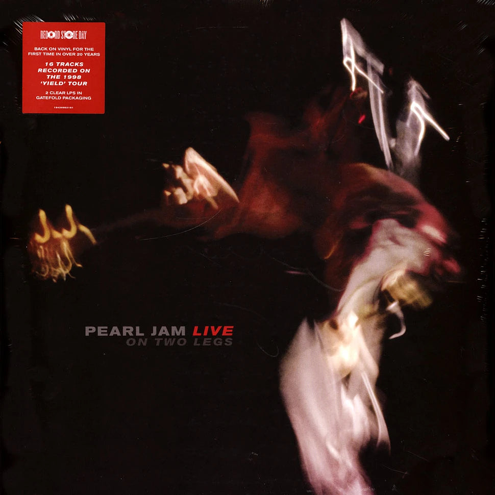 Albumhoes Pearl Jam Live On Two Legs met Record Store Day 2022-sticker