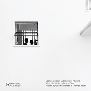 Viersen, Quirine & Thomas Beijer – Escher, Chopin, Lutoslawski, Poulenc, Works For Violoncello and Piano (2LP Vinyl)
