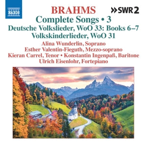 Alina Wunderlin – Brahms: Complete Songs Vol. 3 (1CD)