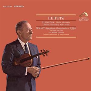 Heifetz, Jascha & Walter Hendl & Izler Solomon & William Primrose – Glazounov: Violin Concerto / Mozart: Symphonie Concertante In E-Flat (2LP Vinyl)