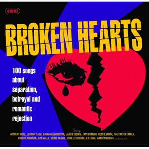 Diverse kunstnere – Broken Hearts (4CD)