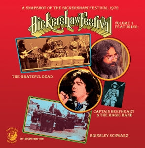 Various Artist – A Snapshot of the Bickershaw Festival 1972 Vol 1 (Featuring Grateful Dead) (1LP Vinyl)