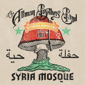 Allman Brothers Band – Syria Mosque: Pittsburgh, Pa January 17, 1971 vinyl