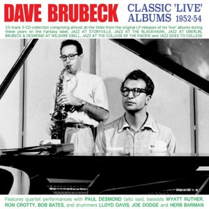 Dave Brubeck – Klassische 'Live'-Alben 1952-54 (3CD)