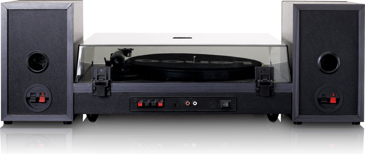Lenco LS-301BK – met speakers – afbeelding 2