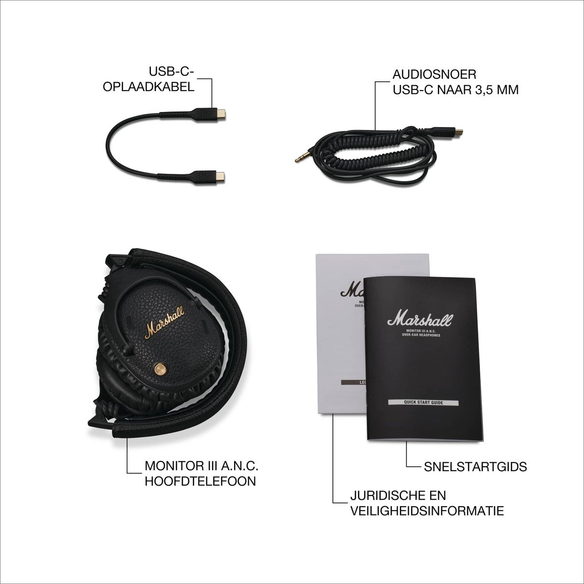 Marshall Monitor III ANC – zwart – afbeelding 7