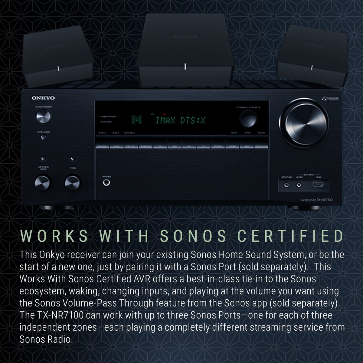 Onkyo TX-NR5100 – AV-receiver – afbeelding 12