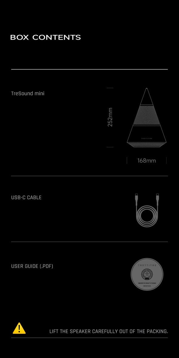 TRETTITRE TreSound mini Gen4 – goud – afbeelding 20