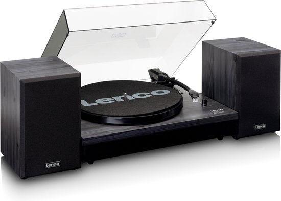 Lenco LS-301BK – met speakers