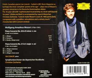 Peter Schmidl, Wiener Philharm – Mozart: Piano Concertos Nos.20 & 21 | 0028947900610 | extra productbeeld