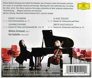Helene Grimaud, Sol Gabetta – Duo | 0028947900900 | extra productbeeld