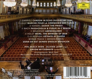 Phil Blech Wien, Olivier Latry, Anton Mittermayr – Live From Vienna | 0028948571710 | extra productbeeld