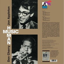 Appleton, Jon & Don Cherry – Human Music | 0029667016919 | extra productbeeld