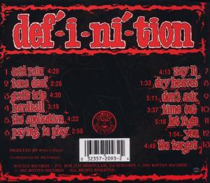 D.R.I. – Definition | 0032357209324 | extra productbeeld