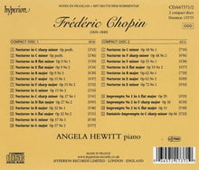 Hewitt, Angela – Chopin: Complete Nocturnes & Impromptus | 0034571173719 | extra productbeeld