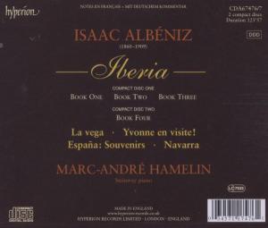 Hamelin, Marc-Andre – Albeniz: Iberia & Other Late Piano Music | 0034571174761 | extra productbeeld