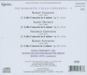 Gerhardt, Alban – Romantic Cello Concerto 2 | 0034571175836 | extra productbeeld
