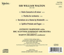 Marwood, Anthony & Bbc Scottish Symphony Orchestra – Walton: Violin Concerto, Partita & Hindemith Varia | 0034571179865 | extra productbeeld