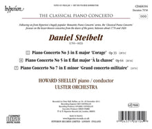 Shelley, Howard & Ulster Orchestra – Steibelt: Piano Concertos Nos. 3, 5 & 7 Hyperion C | 0034571281049 | extra productbeeld
