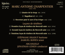 Arcangelo & Jonathan Cohen – Charpentier: Lecons De Tenebres, Litanies & Magnif | 0034571281711 | extra productbeeld